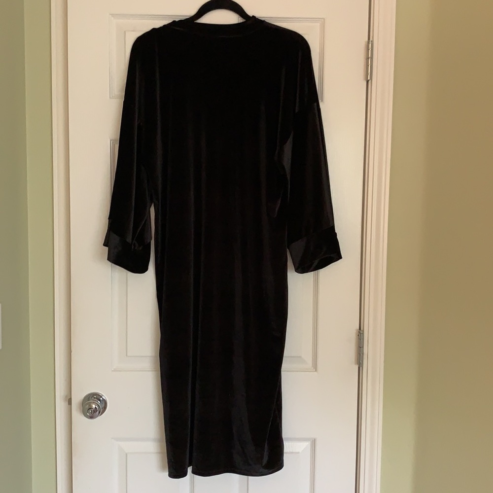 Zara Velvet Midi Dress - Picture 10 of 12